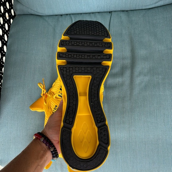 New men’s, Just so so yellow running shoes size 46EU/ 12US - Picture 5 of 7